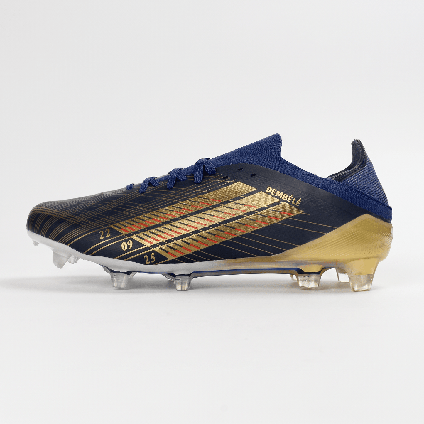 F50 FG Dark Purple / Navy Blue / Gold Metallic - Elite Boots
