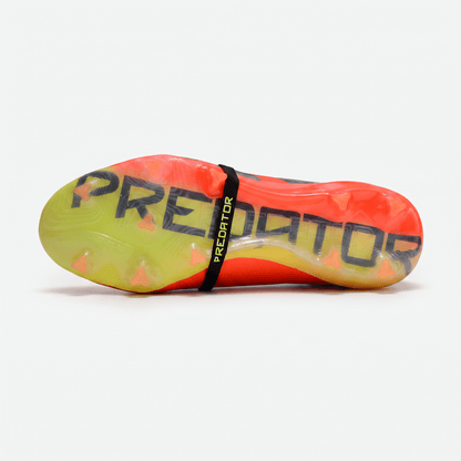 Predator Fold-Over Tongue FG Signal Coral / Cloud White / Orange - Elite Boots