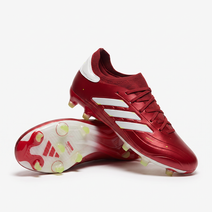 Copa Pure 2.1 FG Borgogna / Bianco / Verde Lime
