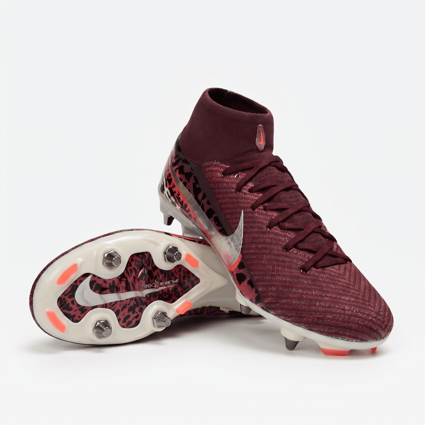 Mercurial Superfly IIX SG Burgundy / Silver - Elite Boots