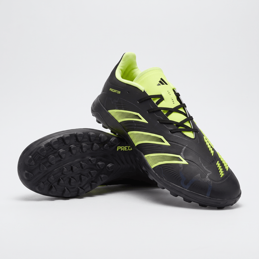 Predator TF Core Black / Carbon / Grey Six / Lucid Lemon - Elite Boots