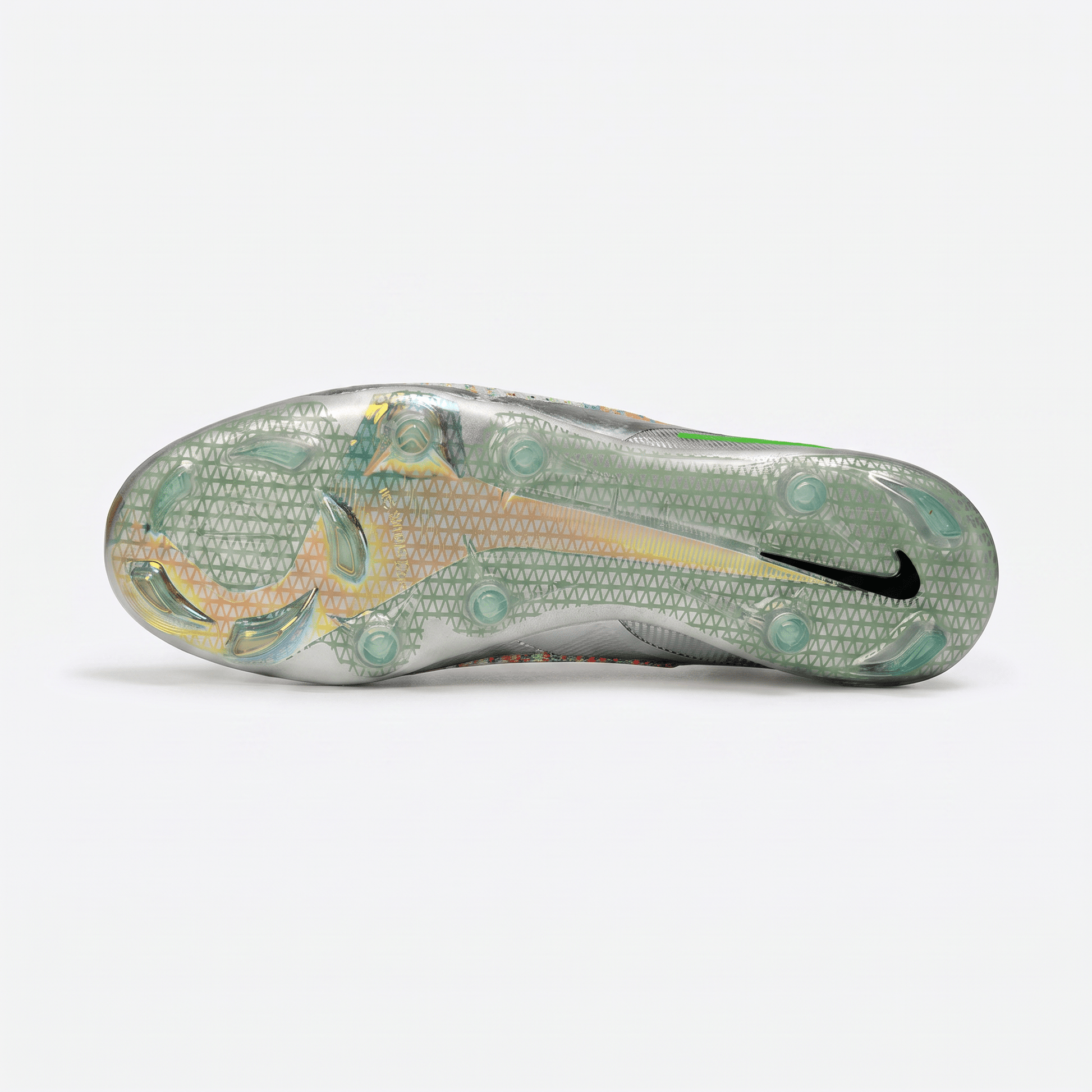 Phantom 6 High FG Metallic Silver / Multi-Color / Green / Crimson - Elite Boots