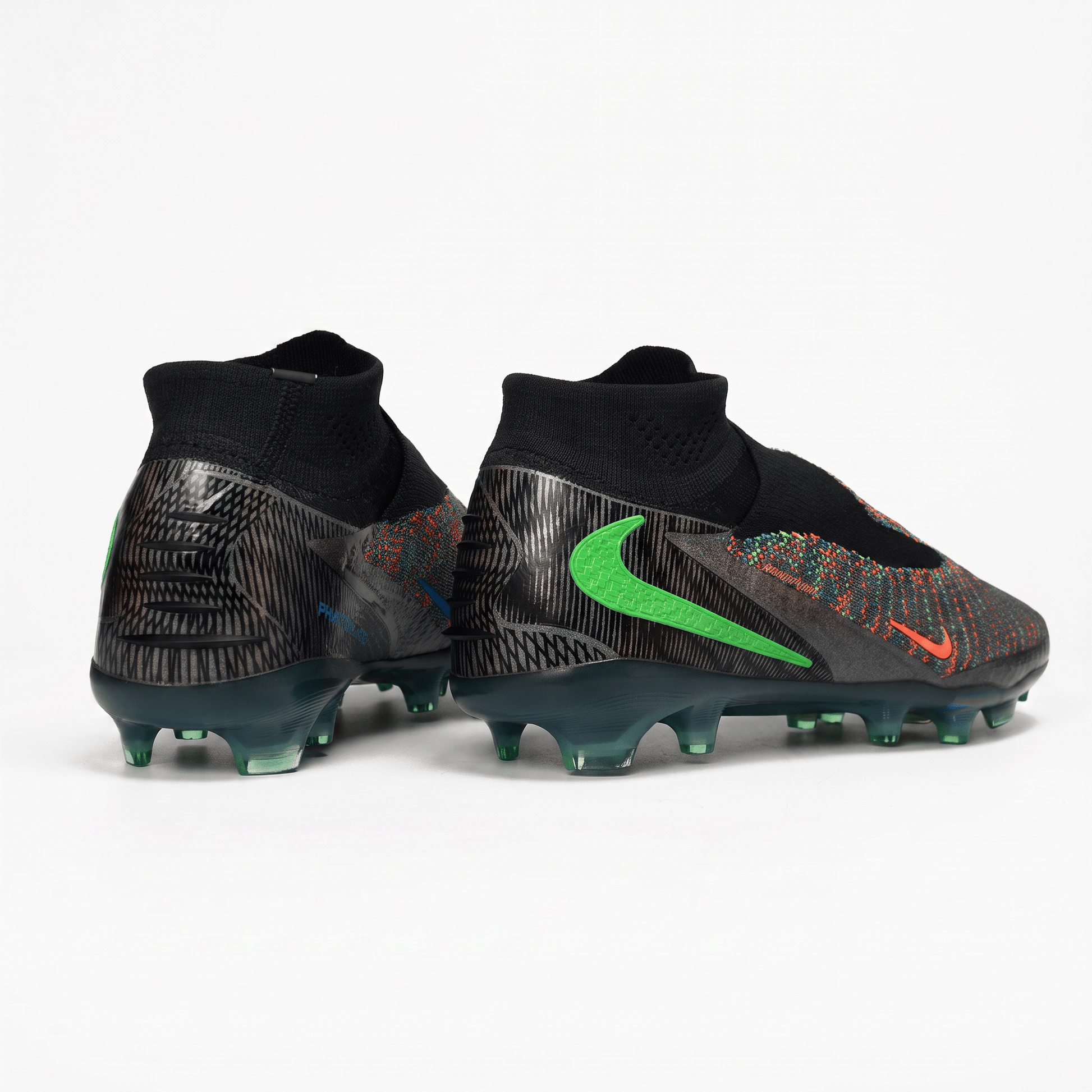 Phantom 6 High FG Multi-Color / Black / Green Strike / Bright Crimson - Elite Boots