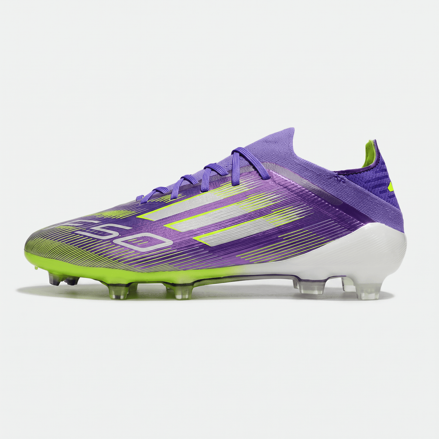 F50 FG Purple Rush / Cloud White / Lucid Lemon - Elite Boots