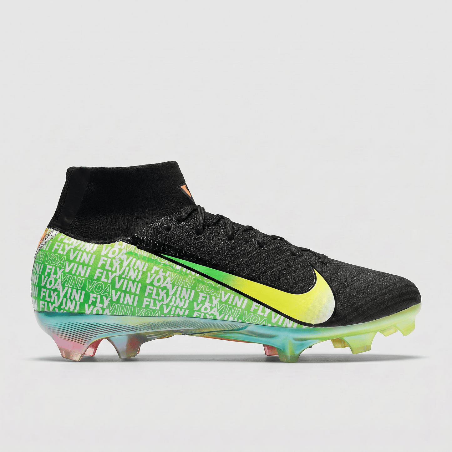 Mercurial Superfly IX Elite FG Black / Volt / Crimson Tint / Iridescent Green - Elite Boots