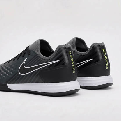 Magista X Finale II Indoor Flat Black/Anthracite/Volt Green - Elite Boots