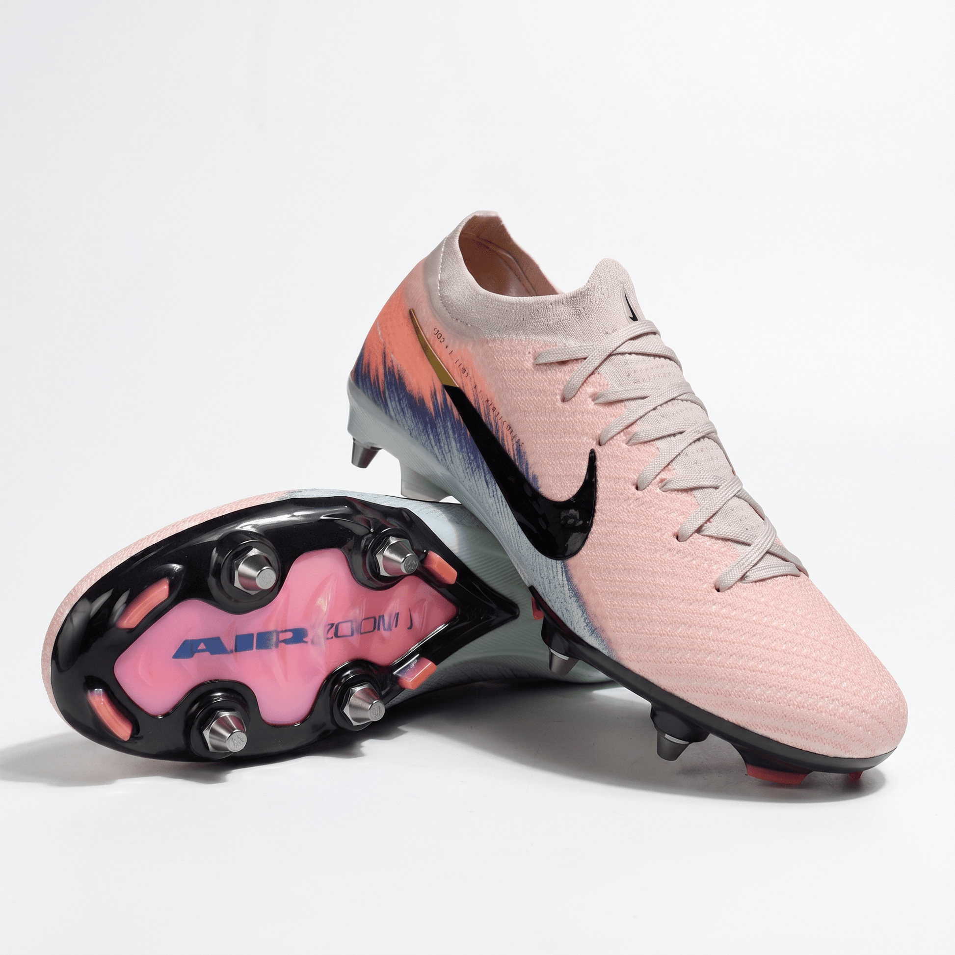 Mercurial Vapor 16 Elite XXV SG Light Pink / Sky Blue / Black / Gold - Elite Boots