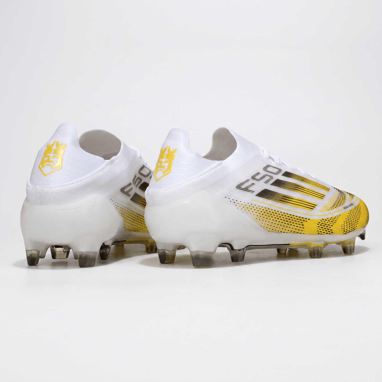 F50 FG Gold Metallic / Core Black / Cloud White - Elite Boots