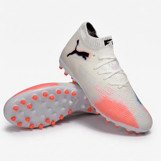 Future 8 Ultimate MG White / Black / Bluemazing / Sun Stream - Elite Boots