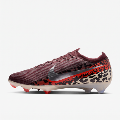 Air Zoom Mercurial Vapor 15 FG Bourgogne / Argent / Rouge vif