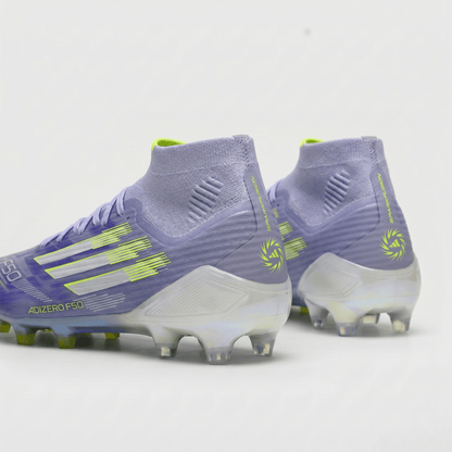 F50 Sparkfusion Elite Mid FGColor: Purple / Silver Metallic / Lucid Lemon - Elite Boots