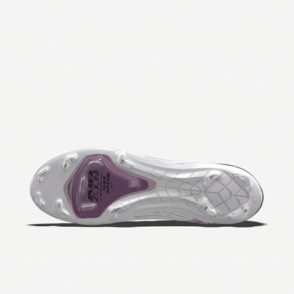 Mercurial Superfly 16 By You Alb / Argintiu Metalic / Fucsia Explozie