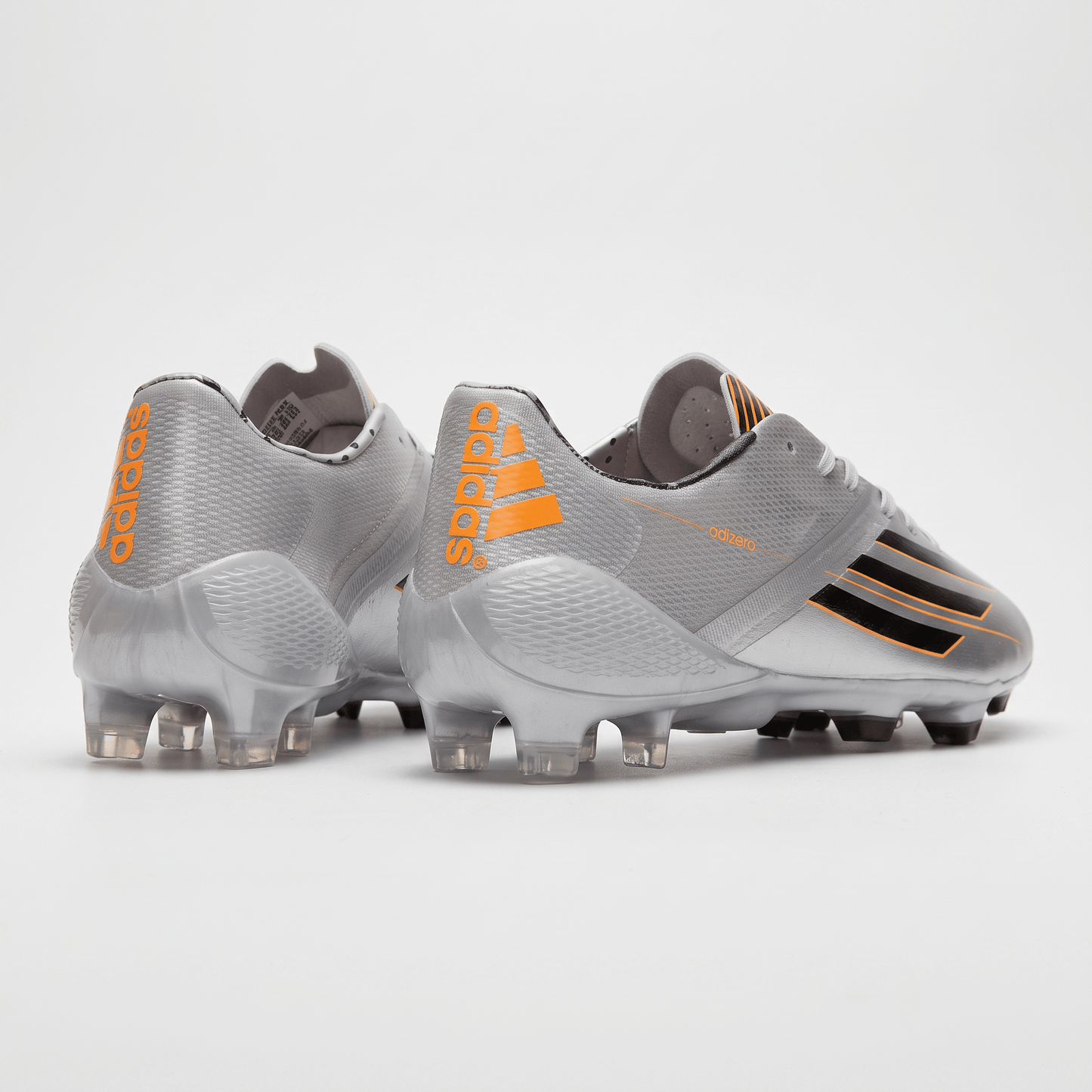 F50 FG Silver Metallic / Core Black / Solar Orange - Elite Boots