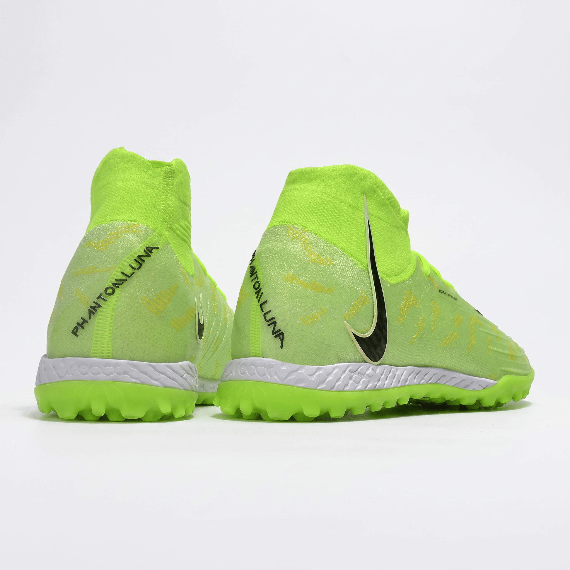 Phantom Luna II TF Volt / Black / Metallic Silver - Elite Boots