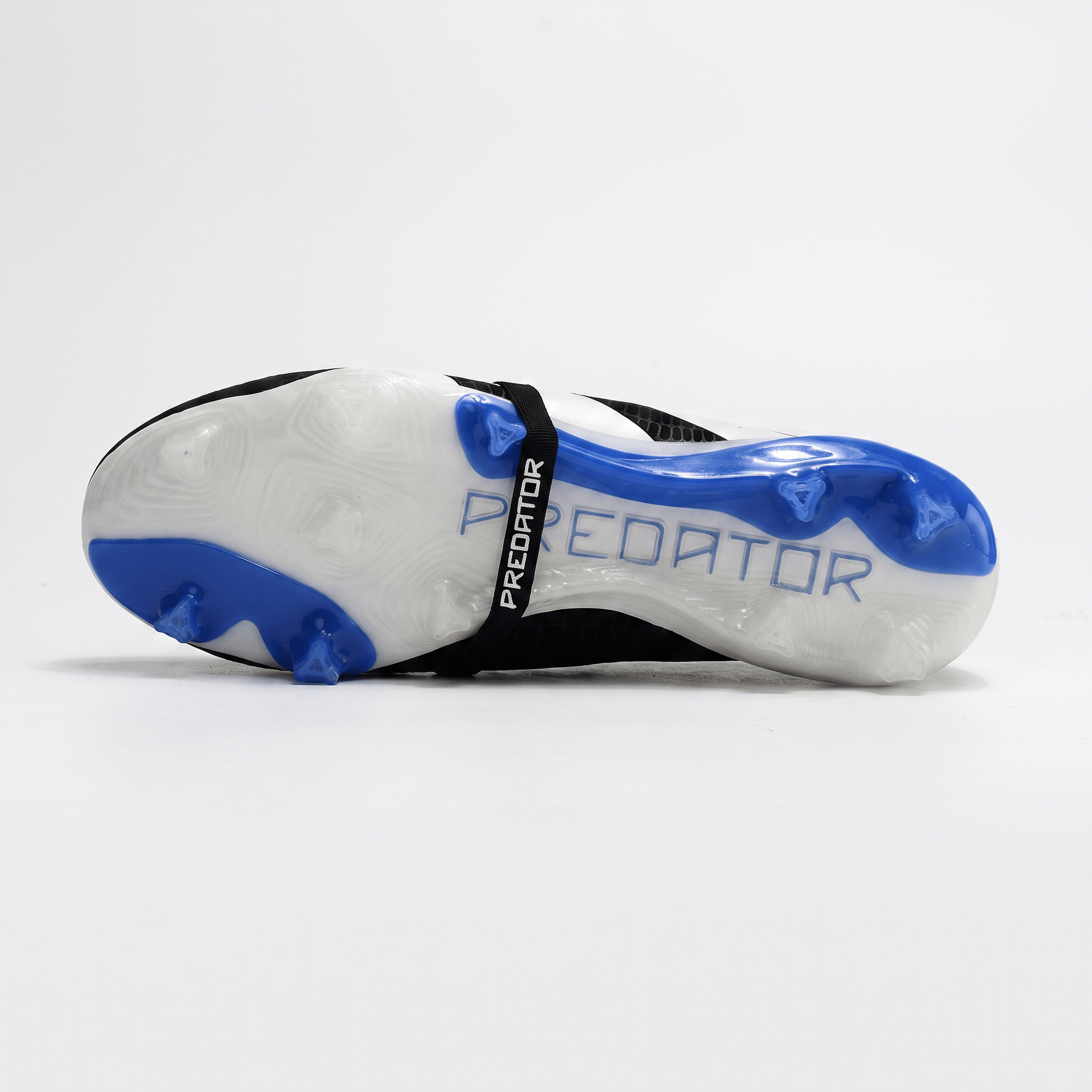 Predator Fold-Over Tongue FG Core Black / Cloud White / Royal Blue - Elite Boots