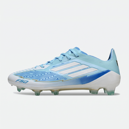 F50 Hyperfast Pro FG Almost Blue / Semi Lucid Blue / Solar Yellow - Elite Boots