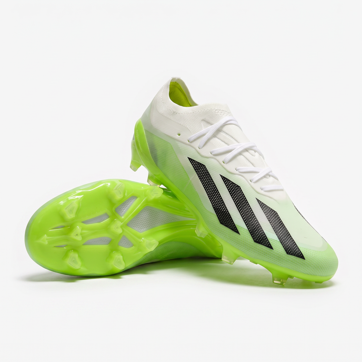 X Crazyfast.1 FG voetbalschoenen Wit / Kernzwart / Citroengeel