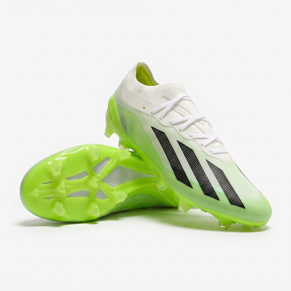 X Crazyfast.1 FG voetbalschoenen Wit / Kernzwart / Citroengeel