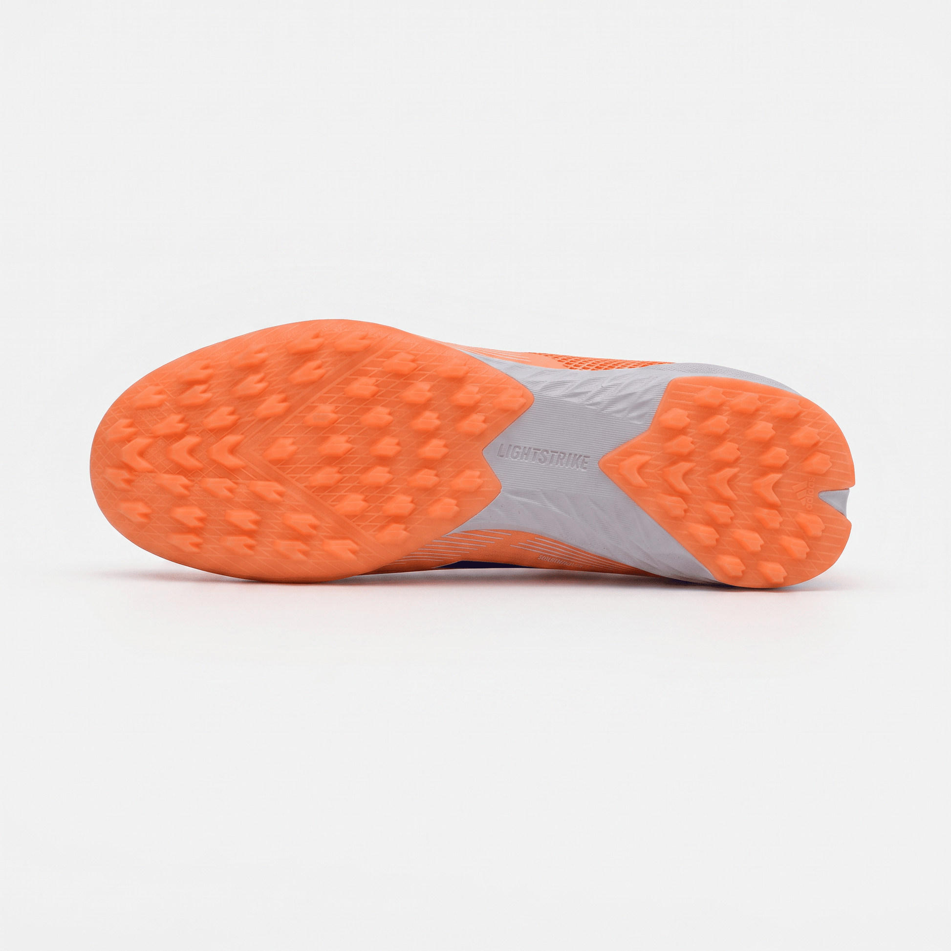 F50 Laceless TF Solar Orange / Lucid Blue / Cloud White - Elite Boots