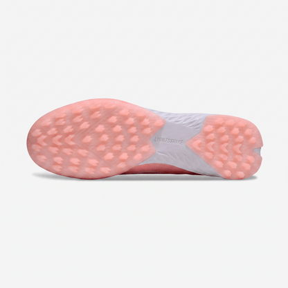 F50 Laceless TF Footwear White / Solar Pink / Solar Blue - Elite Boots
