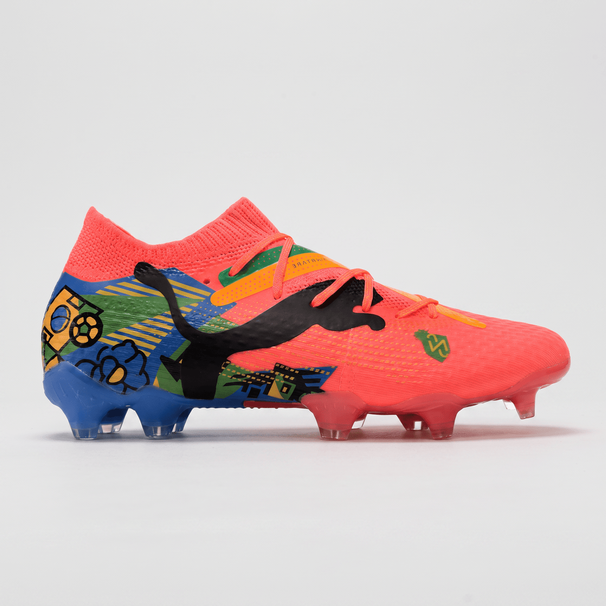 Future 7 Ultimate FG/AG Glow / Black / Sun Stream / Green / Bluemazing - Elite Boots