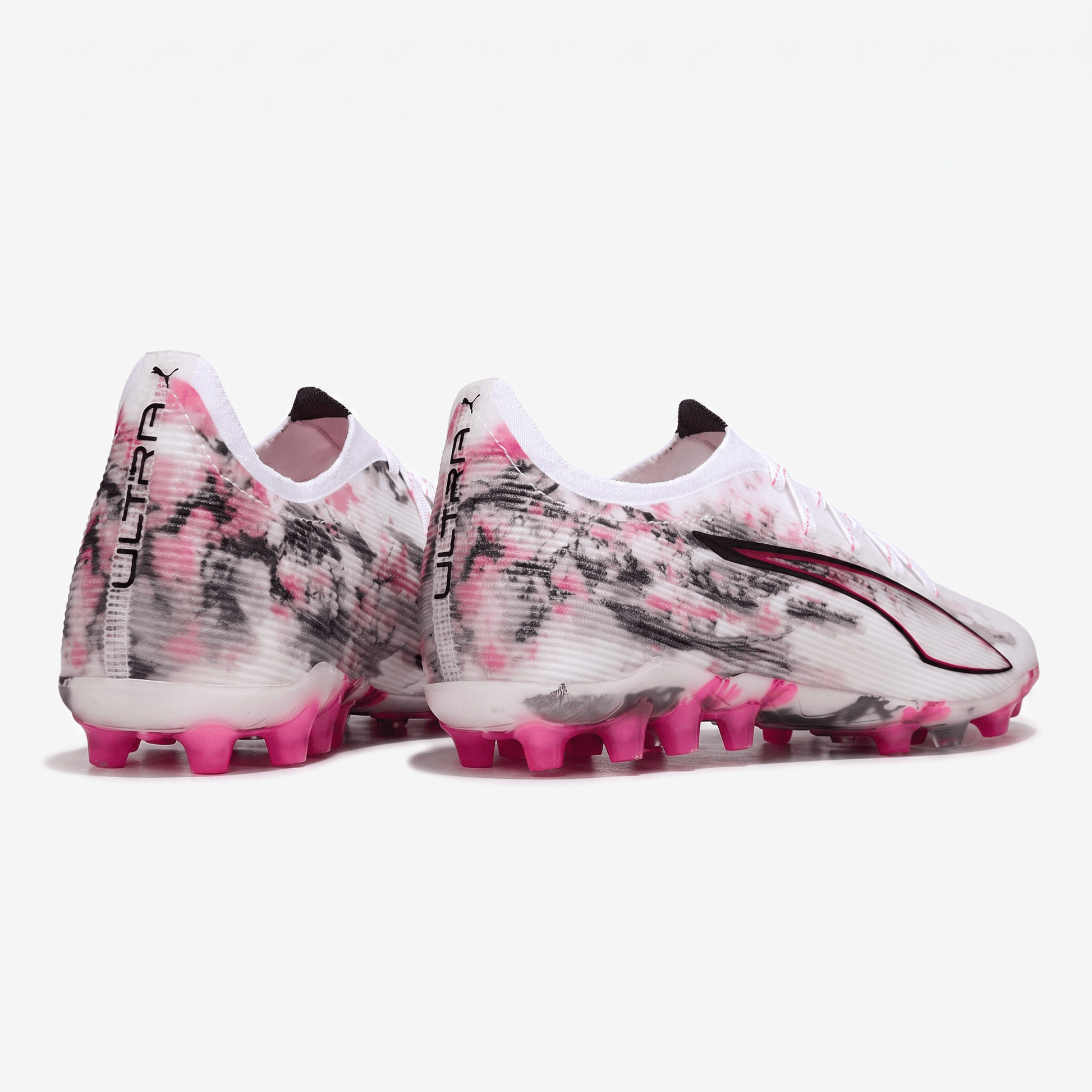Ultra 5 Ultimate FG White / Black / Prism Pink - Elite Boots