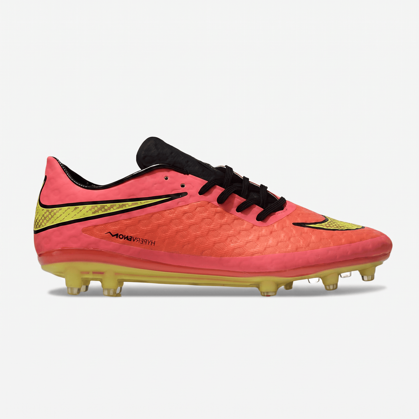 Hypervenom Phelon FG Bright Crimson / Black / Volt - Elite Boots