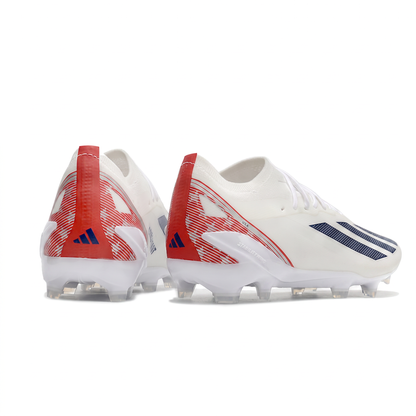 X Crazyfast.1 FG voetbalschoenen Wit / Core Black / Lucid Lemon