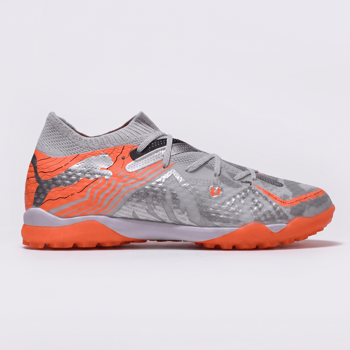 Future 7 Match TT White / Ultra Orange / Silver - Elite Boots