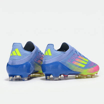 F50 FG Almost Blue / Semi Lucid Blue / Semi Solar Yellow - Elite Boots