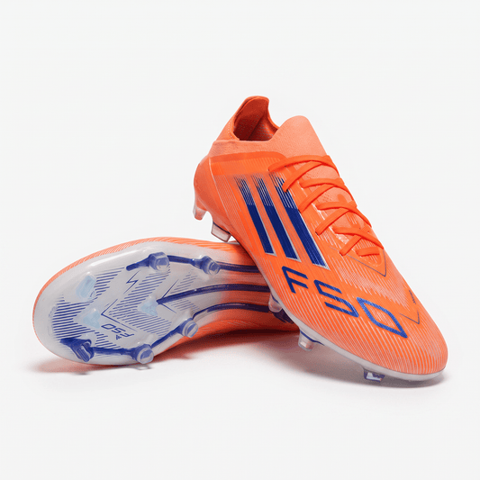 F50 FG Beam Orange / Lucid Blue / Footwear White - Elite Boots