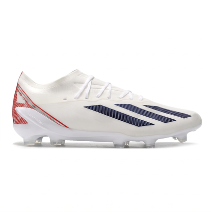 X Crazyfast.1 FG voetbalschoenen Wit / Core Black / Lucid Lemon