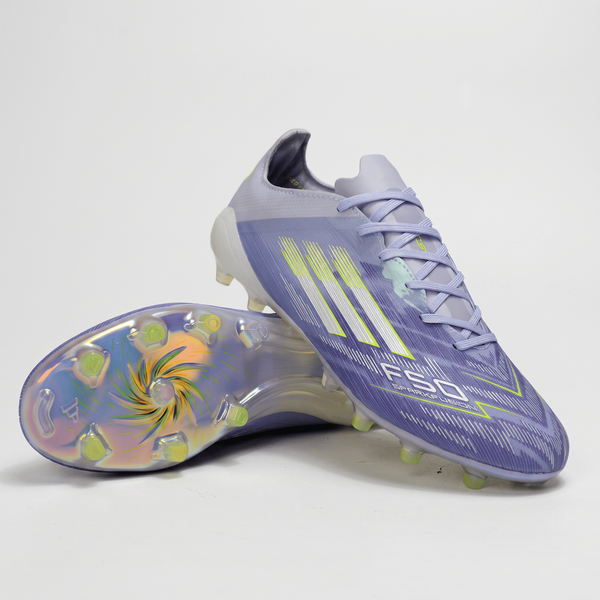 F50 FG Solar Purple / Cloud White / Lucid Lemon - Elite Boots