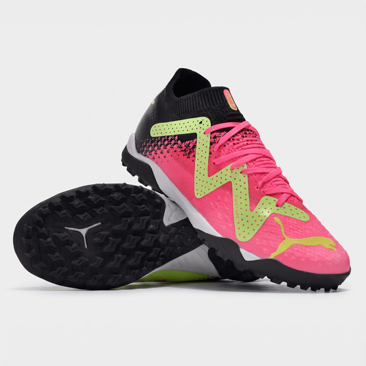 Future Ultimate Cage Turf White / Black / Fire Orchid - Elite Boots
