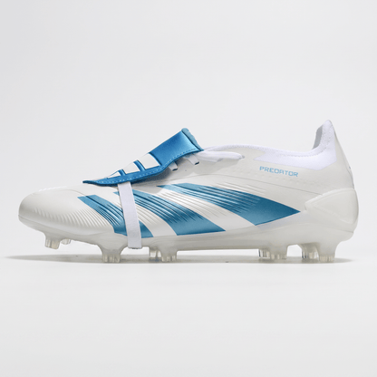 Predator Fold-Over Tongue FG Cloud White / Gold Metallic / White - Elite Boots