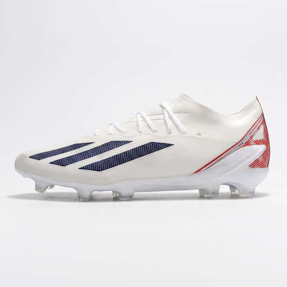 X Crazyfast.1 FG voetbalschoenen Wit / Core Black / Lucid Lemon