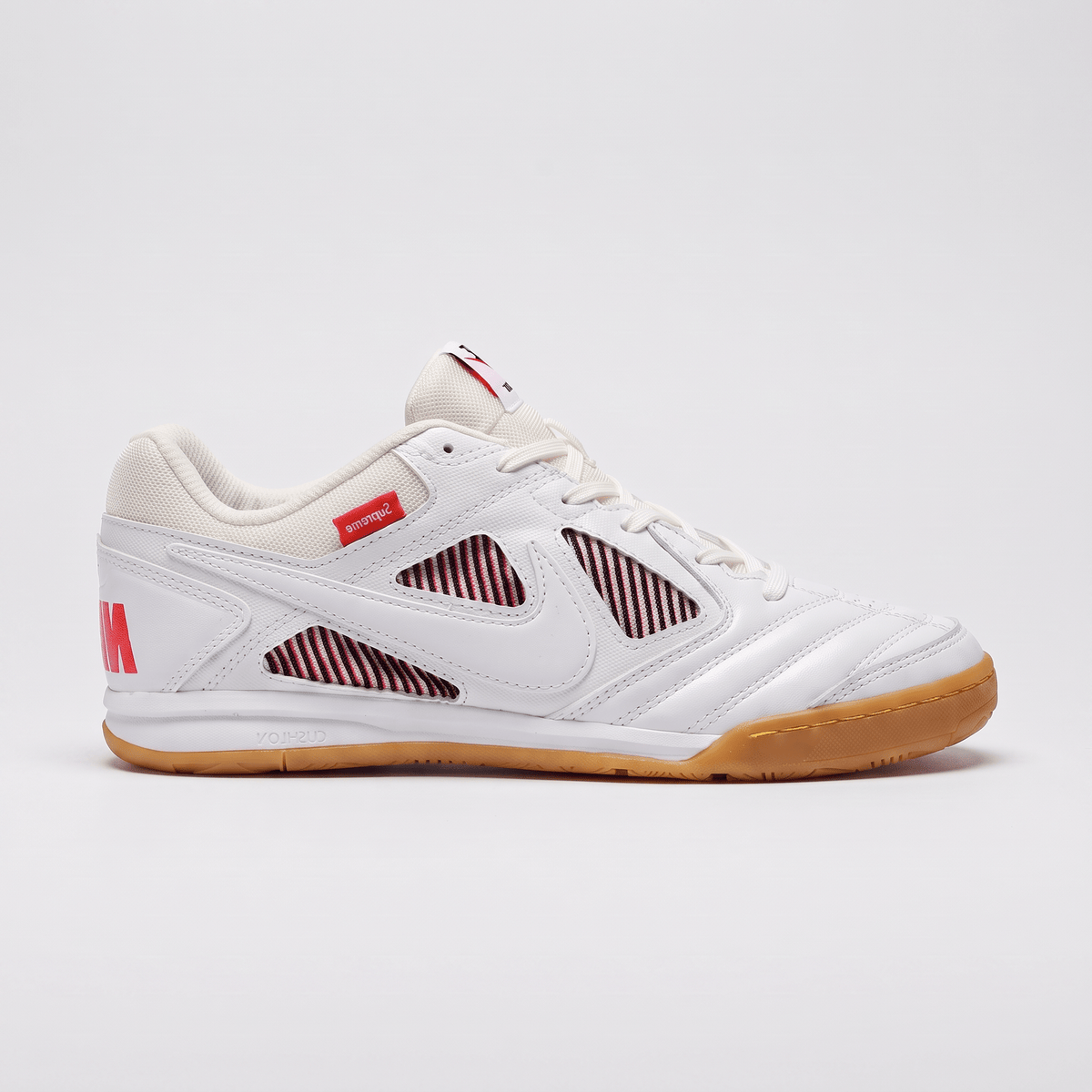 Supreme x Gato SB White / Gym Red / Gum Light Brown - Elite Boots