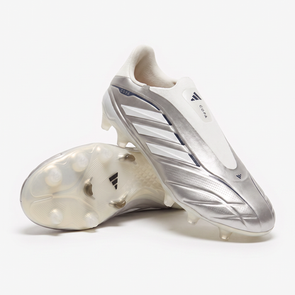 Copa Pure IV Schnürsenkellos FG Taupe Metallic / Zero Metallic / Night Metallic
