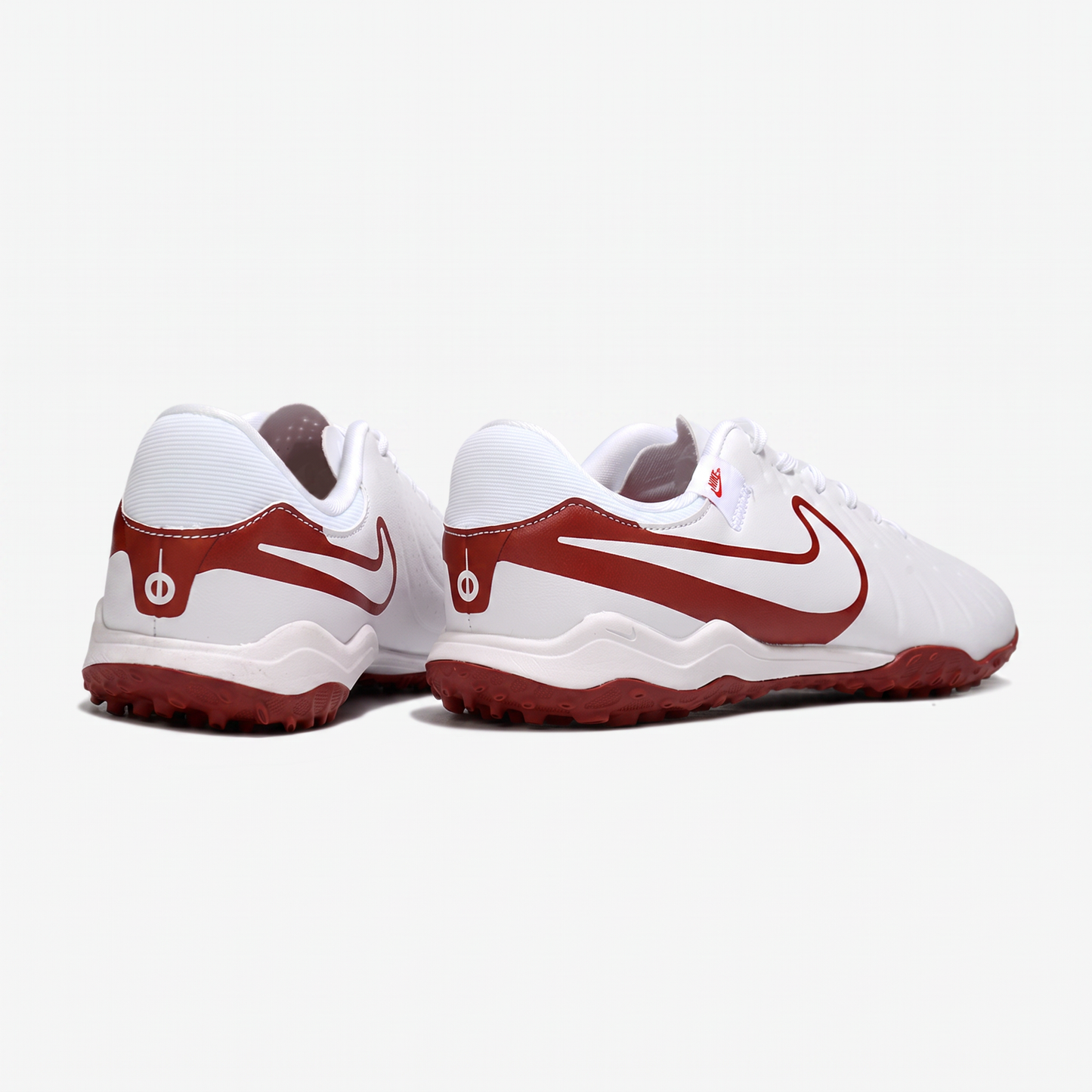 Tiempo Legend 10 Pro TF Wit / Teamrood (Diep kastanjebruin)