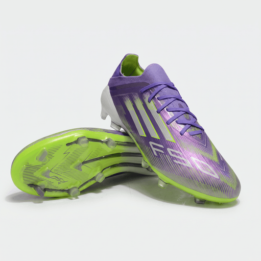 F50 FG Purple Rush / Cloud White / Lucid Lemon - Elite Boots