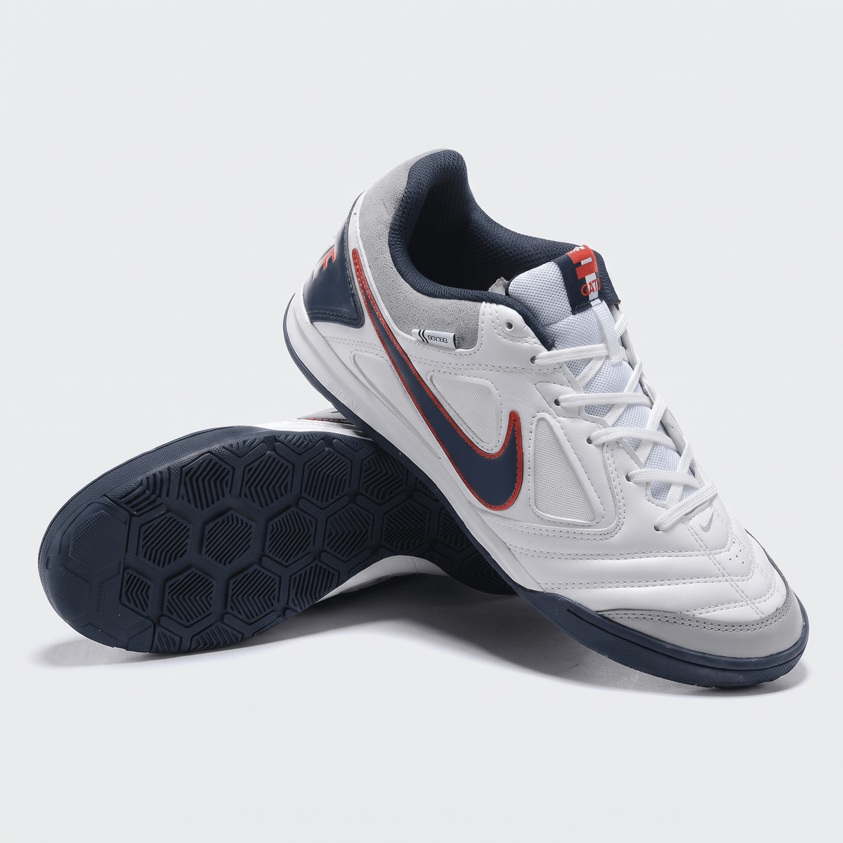 Streetgato White / Obsidian / Sport Red / Light Smoke Grey - Elite Boots