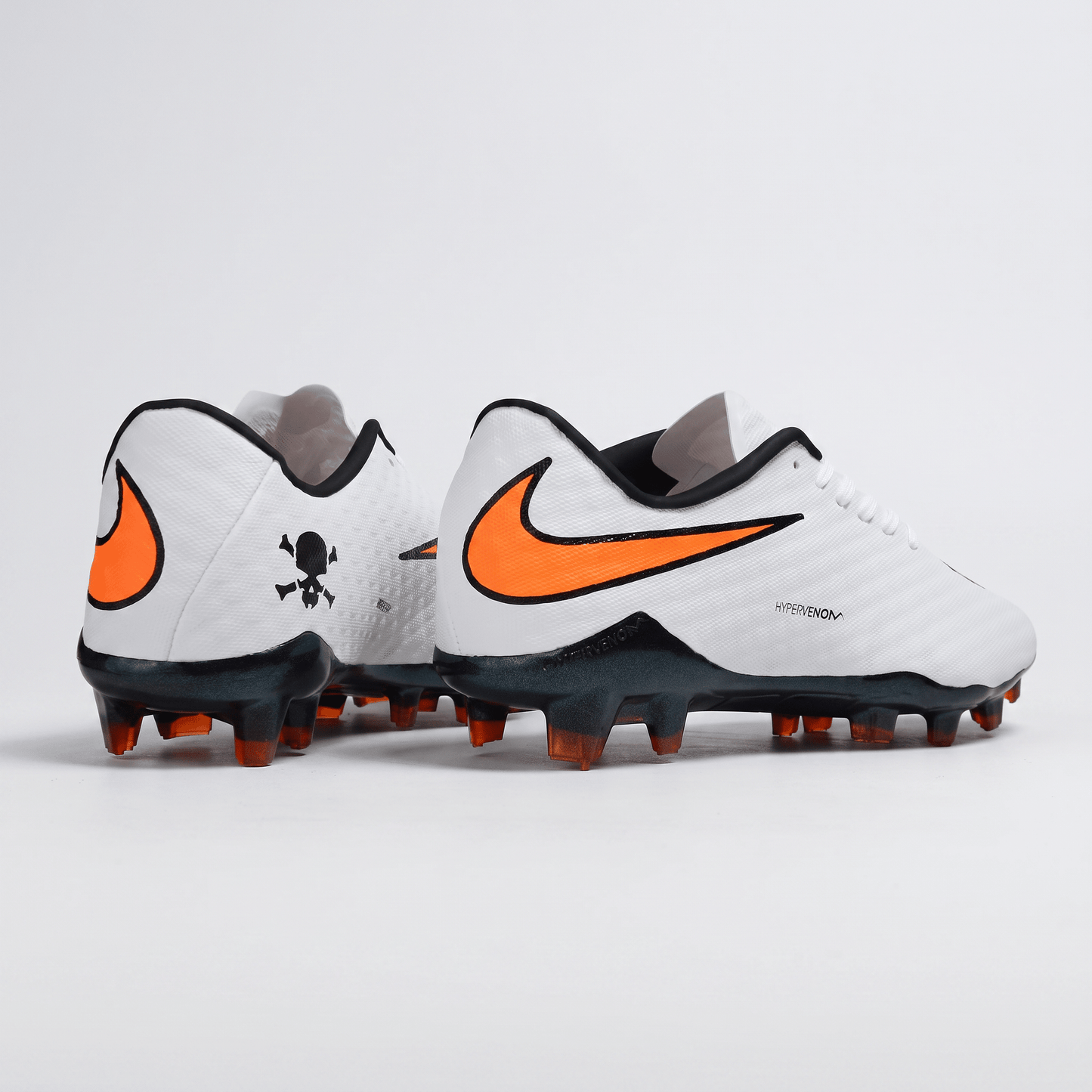 Hypervenom Phantom FG White / Total Orange / Black - Elite Boots