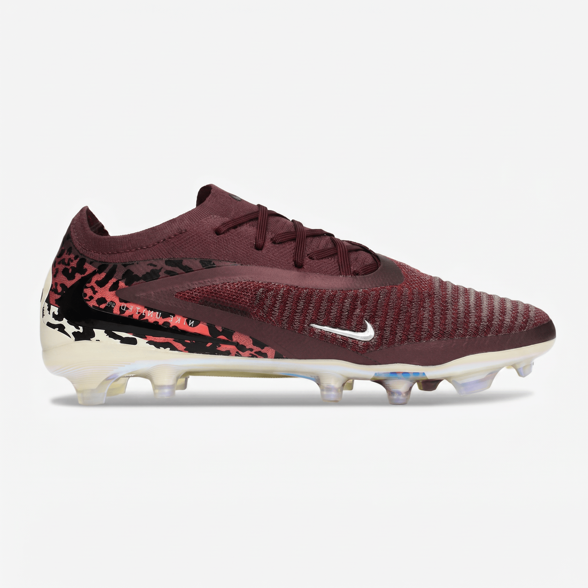 Phantom 6 Low GX II FG Deep Burgundy / Metallic Gold / Black - Elite Boots