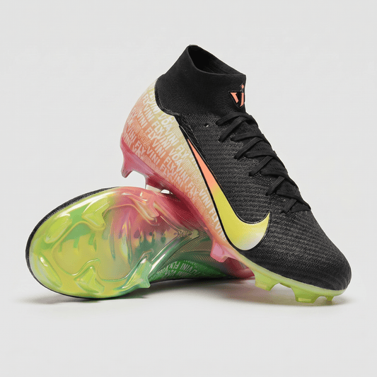 Mercurial Superfly IX Elite FG Black / Volt / Crimson Tint / Iridescent Green - Elite Boots