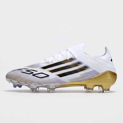 F50 FG Cloud White / Gold Metallic / Core Black - Elite Boots