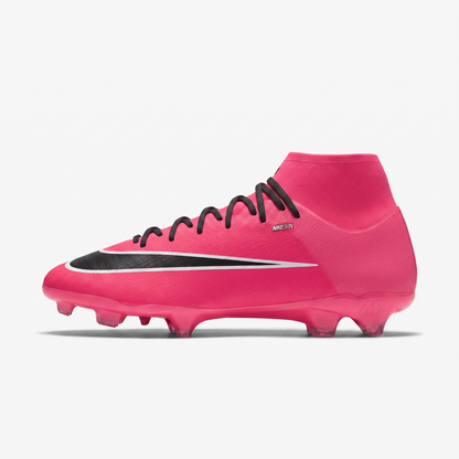 Mercurial Superfly 10 Academy By You Růžová / Metalická stříbrná / Černá / Volt