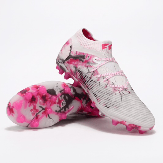 Future 8 Ultimate FG/AG White / Pure Magenta / Apple / Aqua - Elite Boots