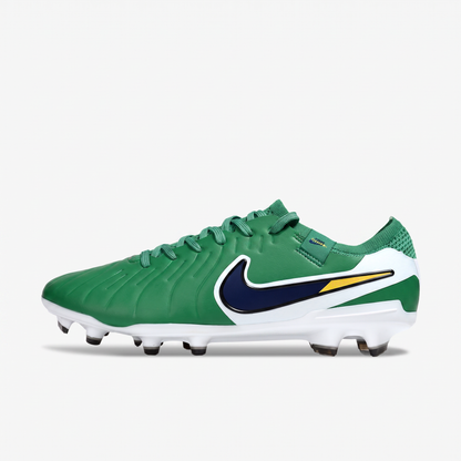 Tiempo Legend 10 FG Stadyum Yeşili / Beyaz / Koyu Obsidyen / Sarı