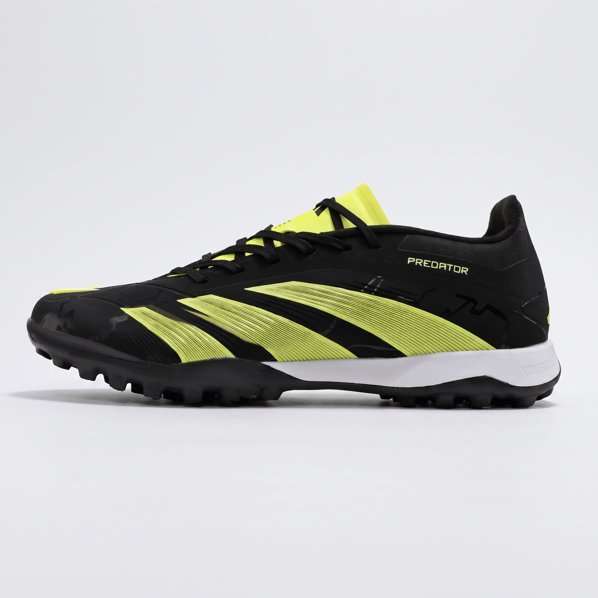 Predator TF Core Black / Carbon / Grey Six / Lucid Lemon - Elite Boots