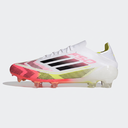 F50 FG Silver Metallic / Solar Yellow / Lucid Blue - Elite Boots
